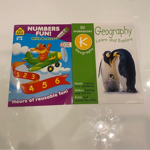 Kindergarten Homeschool Workbook Bundle | Kumon, DK, Spectrum, School Zone - Picture 9 of 10